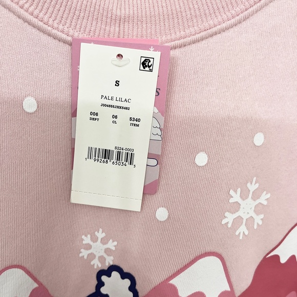 NWT Hello Kitty Winter Holiday Sweatshirt Women’s Small - Picture 8 of 12